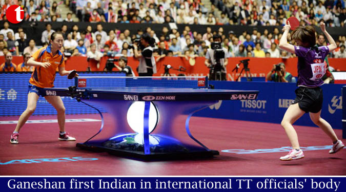 Ganeshan first Indian in international TT officials' body