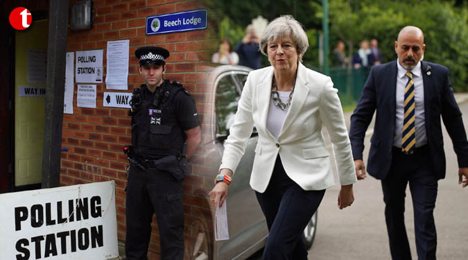 Polling begins for Britain's general elections