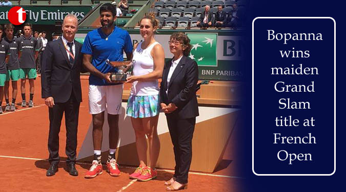 Bopanna wins maiden Grand Slam title at French Open