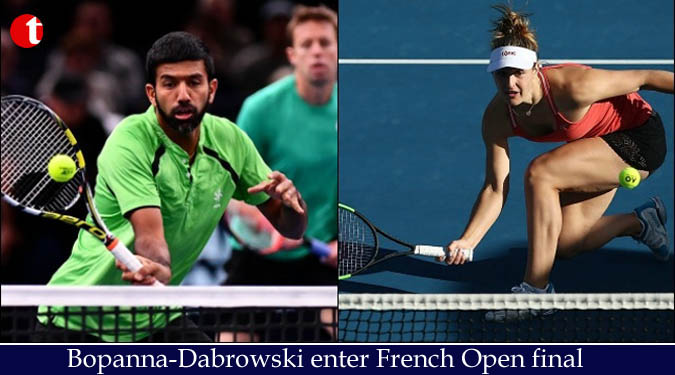 Bopanna-Dabrowski enter French Open final