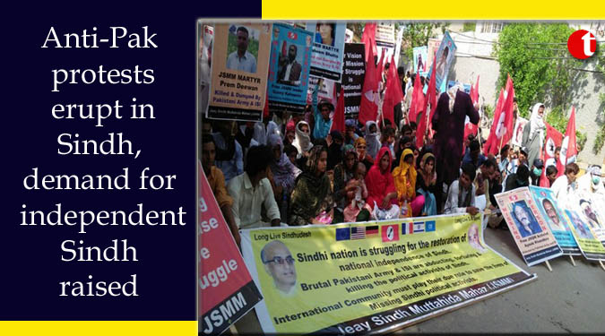 Anti-Pak protests erupt in Sindh, demand for independent Sindh raised