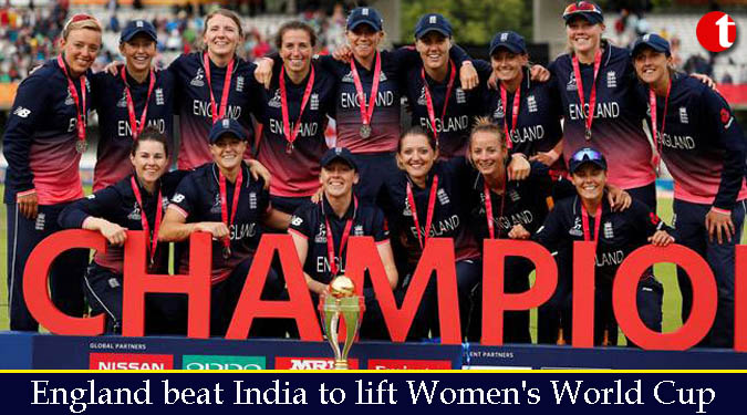 England beat India to lift Women’s World Cup