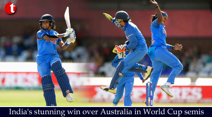 India's stunning win over Australia in World Cup semis