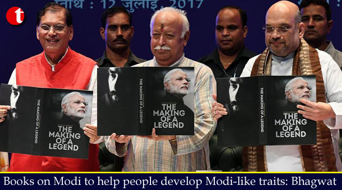 Books on Modi to help people develop Modi-like traits: Bhagwat