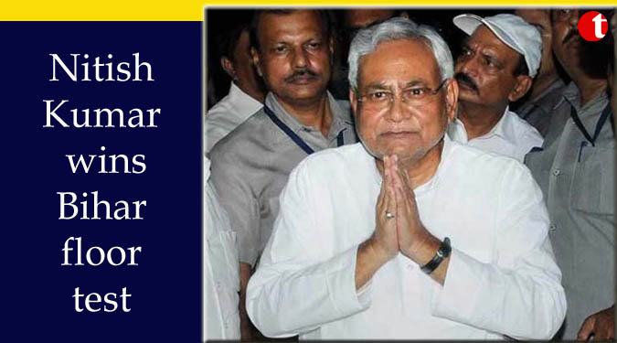 Nitish Kumar wins Bihar floor test