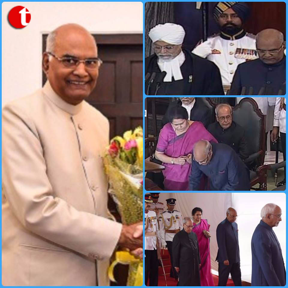 Ram Nath Kovind takes oath as India’s 14th President