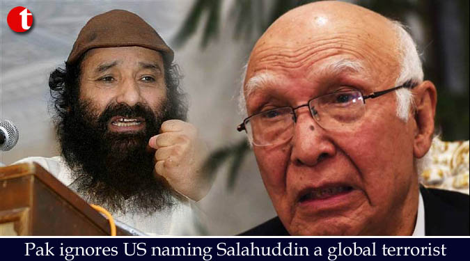 Pak ignores US naming Salahuddin a global terrorist