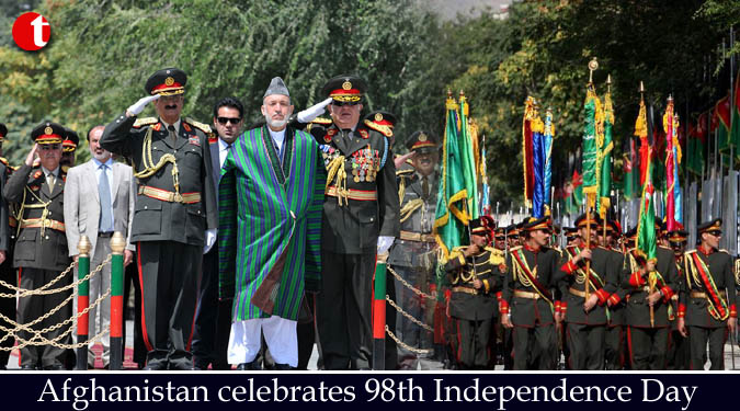 Afghanistan celebrates 98th Independence Day