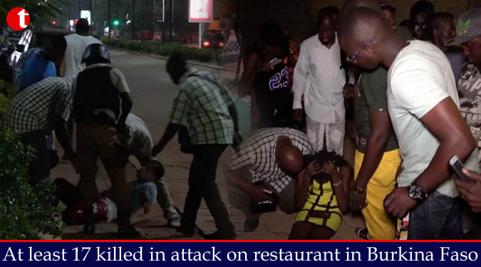 At least 17 killed in attack on restaurant in Burkina Faso