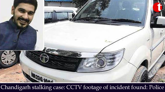 Chandigarh stalking case: CCTV footage of incident found:Police