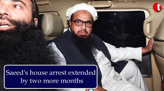 Saeed’s house arrest extended by two more months