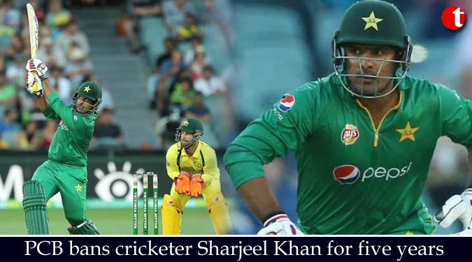 PCB bans cricketer Sharjeel Khan for five years