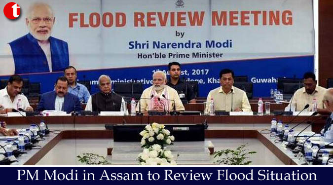 PM Modi in Assam to Review Flood Situation