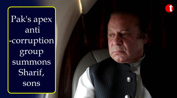 Pak's apex anti-corruption group summons Sharif, sons