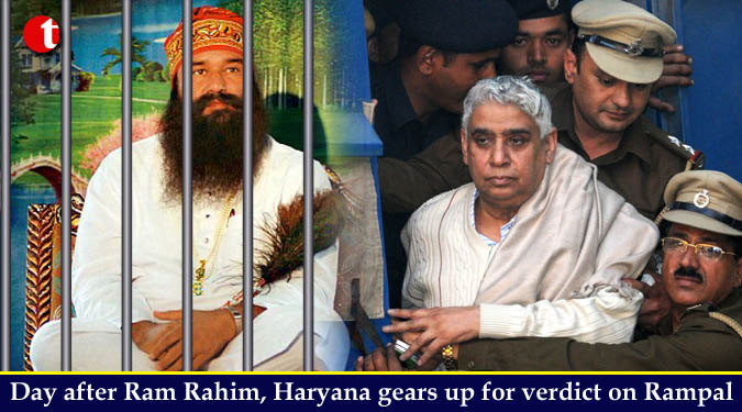 Day after Ram Rahim, Haryana gears up for verdict on Rampal