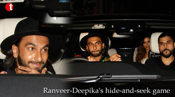 Ranveer-Deepika's hide-and-seek game