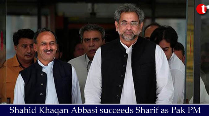 Shahid Khaqan Abbasi succeeds Sharif as Pak PM