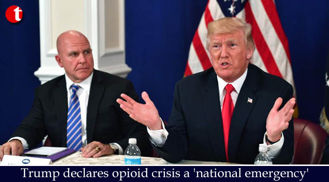Trump declares opioid crisis a 'national emergency'