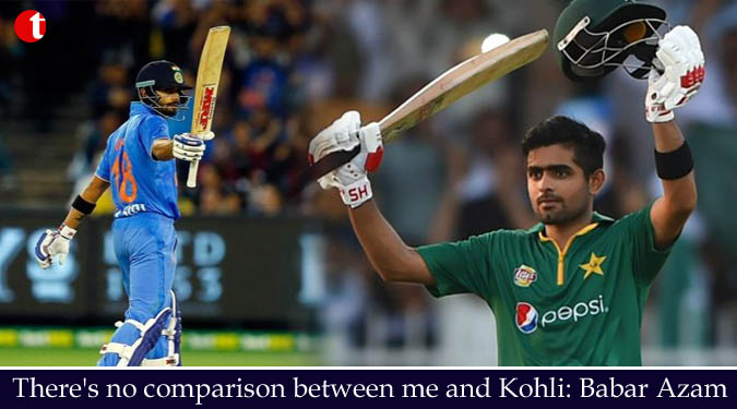 There's no comparison between me and Kohli: Babar Azam