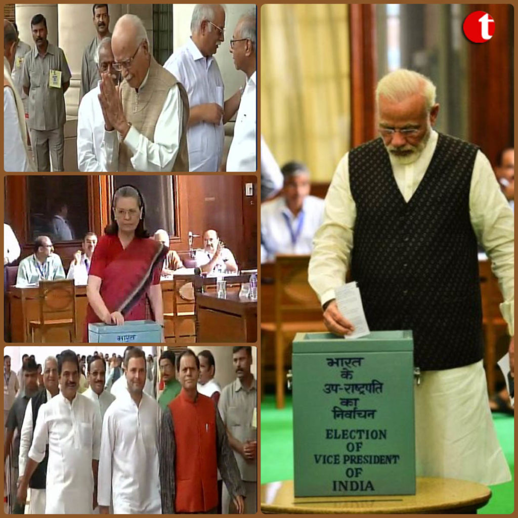 Voting underway to choose India’s next vice president