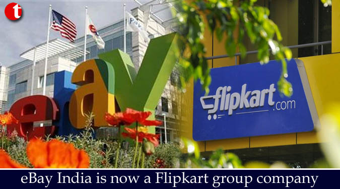 eBay India is now a Flipkart group company