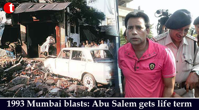 1993 Mumbai blasts: Abu Salem gets life term