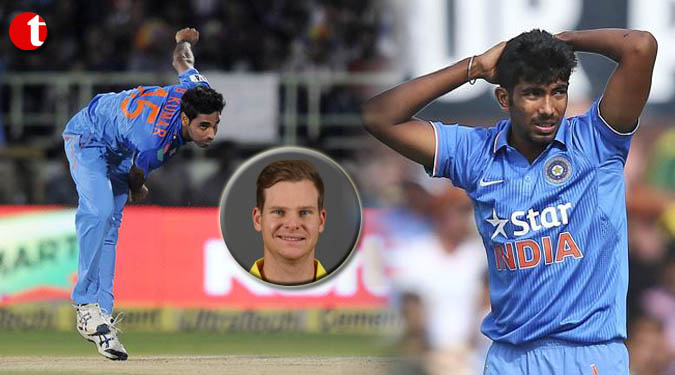 Bumrah, Bhuvi are best death bowlers around: Smith