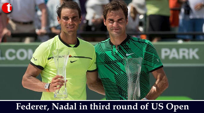 Federer, Nadal in third round of US Open