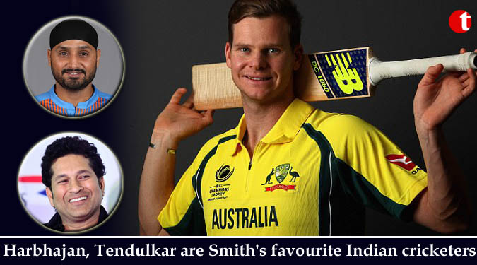 Harbhajan, Tendulkar are Smith's favourite Indian cricketers