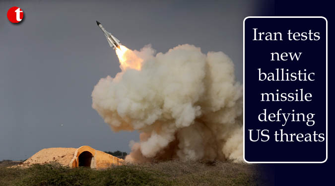 Iran tests new ballistic missile defying US threats