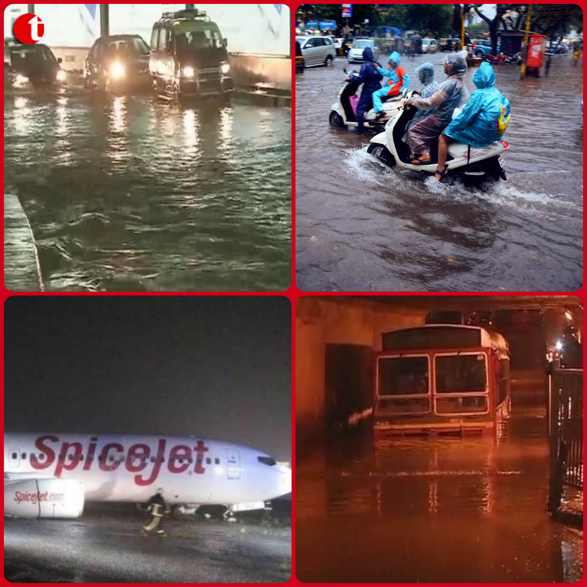 Heavy rains in Mumbai for 2nd day; flight services hit