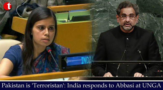 Pakistan is 'Terroristan': India responds to Abbasi at UNGA