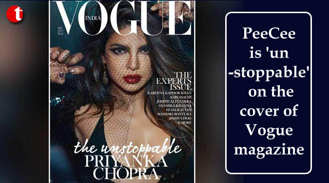 PeeCee is ‘unstoppable’ on the cover of Vogue magazine