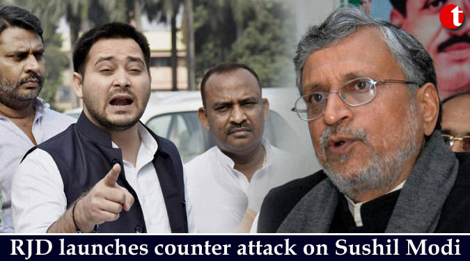 RJD launches counter attack on Sushil Modi
