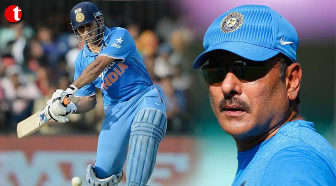 Dhoni is not even half finished yet: Shastri