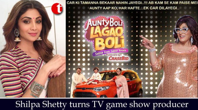 Shilpa Shetty turns TV game show producer