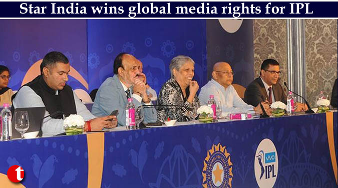Star India wins global media rights for IPL