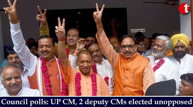 Council polls: Uttar Pradesh CM, 2 deputy CMs elected unopposed