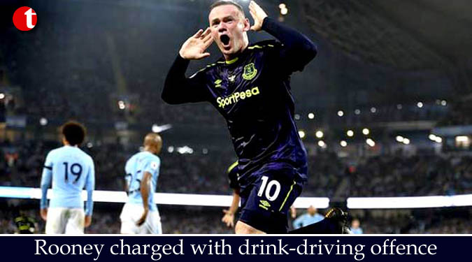 Rooney charged with drink-driving offence