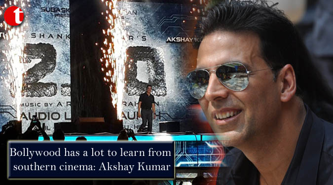 Bollywood has a lot to learn from southern cinema: Akshay Kumar