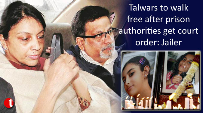 Talwars to walk free after prison authorities get court order: Jailer
