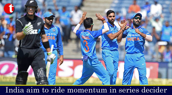 India aim to ride momentum in series decider