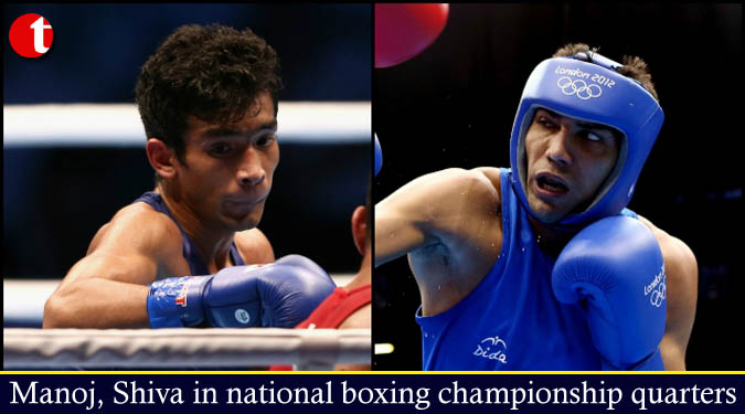 Manoj, Shiva in national boxing championship quarters