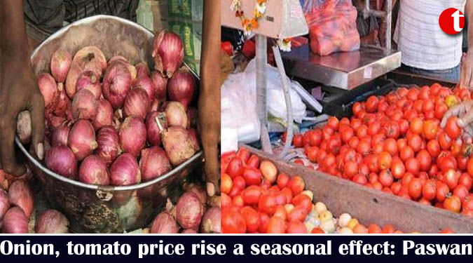 Onion, tomato price rise a seasonal effect: Paswan