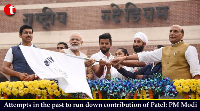 Attempts in the past to run down contribution of Patel: Modi