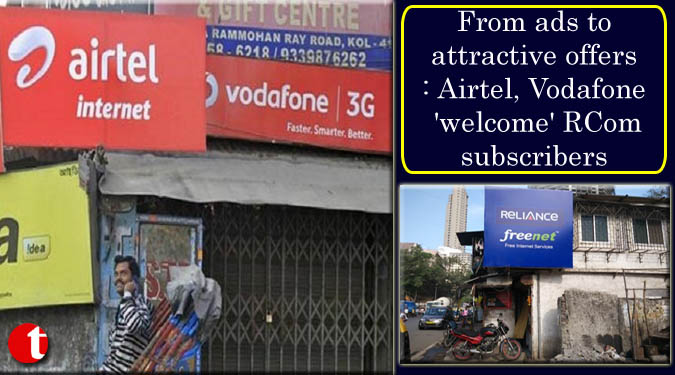 From ads to attractive offers: Airtel, Vodafone 'welcome' RCom subscribers