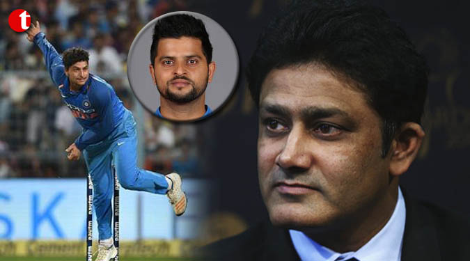 Kuldeep is a product of Kumble: Raina