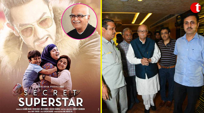 Aamir organises ‘Secret Superstar’ screening for Advani