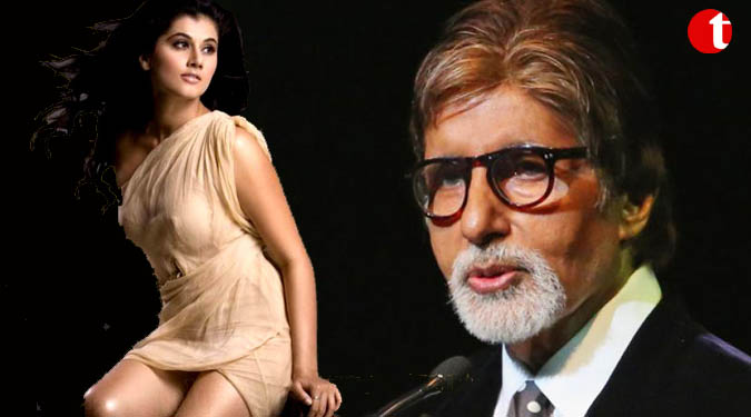 Big B is pure addiction: Taapsee