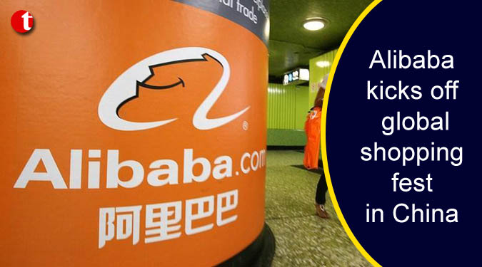 Alibaba kicks off global shopping fest in China
